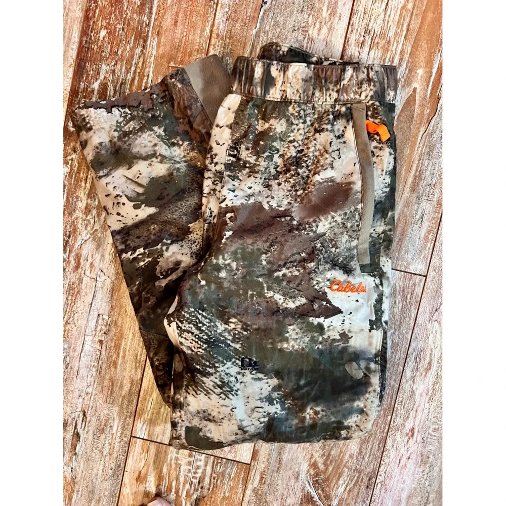 Cabela's 4MOST Youth Large Camo‎ Hunting Rain Pants Waterproof